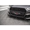 Maxton Design spoiler pod přední nárazník pro Audi S3 8V FL, černý lesklý plast ABS, Sportback