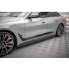 Maxton Design "Street Pro" difuzory pod boční prahy pro BMW řada 4 G26 M-Pack, plast ABS bez povrchové úpravy
