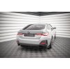 Maxton Design středový spoiler pod zadní nárazník pro BMW řada 4 G26 M-Pack, černý lesklý plast ABS