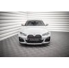 Maxton Design spoiler pod přední nárazník pro BMW řada 4 G26 M-Pack, černý lesklý plast ABS