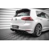 Maxton Design křidélka bočních difuzorů zad. nárazníku pro Volkswagen Golf R Mk7, černý lesklý plast ABS