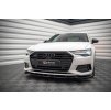 Maxton Design spoiler pod přední nárazník pro Audi A6 C8, carbon-Look