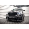 Maxton Design spoiler pod přední nárazník ver.3 pro BMW X6 F16, carbon-Look, M-Pack