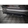 Maxton Design středový spoiler pod zadní nárazník s žebrováním v.3 pro BMW X6 G06 /M-Pack, carbon-Look