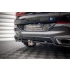 Maxton Design středový spoiler pod zadní nárazník s žebrováním v.3 pro BMW X6 G06 /M-Pack, carbon-Look