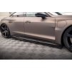 Maxton Design difuzory pod boční prahy pro Audi e-tron GT / RS GT Mk1, černý lesklý plast ABS
