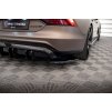 Maxton Design boční difuzory pod zadní nárazník ver.2 pro Audi e-tron GT / RS GT Mk1, černý lesklý plast ABS