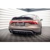 Maxton Design vložka zadního nárazníku pro Audi e-tron GT / RS GT Mk1, černý lesklý plast ABS