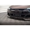 Maxton Design spoiler pod přední nárazník ver.3 pro Audi e-tron GT / RS GT Mk1, carbon-Look