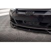 Maxton Design spoiler pod přední nárazník pro Audi e-tron GT / RS GT Mk1, černý lesklý plast ABS