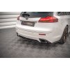 Maxton Design středový spoiler pod zadní nárazník s žebrováním pro Opel Insignia OPC Mk1, černý lesklý plast ABS