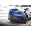 Maxton Design středový spoiler pod zadní nárazník s žebrováním pro Tesla Model Y, carbon-Look