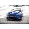 Maxton Design spoiler pod přední nárazník pro Tesla Model Y, černý lesklý plast ABS