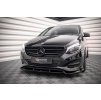 Maxton Design spoiler pod přední nárazník pro Mercedes třída B W246 Facelift, carbon-Look