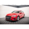 Maxton Design "Street Pro" spoiler pod přední nárazník s křidélky pro Audi A3 8Y, plast ABS bez povrchové úpravy