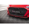 Maxton Design spoiler pod přední nárazník ver.2 pro Audi A3 8Y, černý lesklý plast ABS