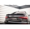 Maxton Design prodloužení spoileru pro Audi A3 8Y, černý lesklý plast ABS, Sedan vč. S-Line