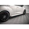 Maxton Design difuzory pod boční prahy s křidélky ver.1 pro Toyota Yaris Mk4, carbon-Look