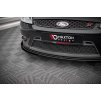 Maxton Design rohové spoilery pod přední nárazník pro Ford Fiesta ST Mk6, černý lesklý plast ABS