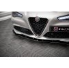 Maxton Design spoiler pod přední nárazník pro Alfa Romeo Giulia Sport, černý lesklý plast ABS