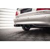 Maxton Design středový spoiler pod zadní nárazník s žebrováním pro Volvo C70 Mk1, carbon-Look