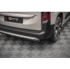Maxton Design středový spoiler zadního nárazníku pro Citroen Berlingo Mk3, carbon-Look