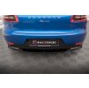 Maxton Design středový spoiler pod zadní nárazník pro Porsche Macan Mk1, carbon-Look