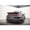 Maxton Design prodloužení spoileru pro Porsche 911 992 Turbo S, černý lesklý plast ABS