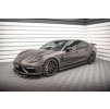 Maxton Design difuzory pod boční prahy pro Porsche Panamera 971 E-Hybrid, černý lesklý plast ABS
