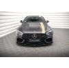 Maxton Design spoiler pod přední nárazník ver.3 pro Mercedes AMG GT 4 -Door Coupe GT 63S Aero, černý lesklý plast ABS