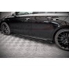 Maxton Design křidélka bočních difuzorů pro Mercedes třída A W177 A35 AMG Aero, W177 AMG-Line Aero, černý lesklý plast ABS