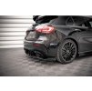 Maxton Design křidélka bočních difuzorů zad. nárazníku pro Mercedes třída A W177 A35 AMG Aero, černý lesklý plast ABS, hatchback