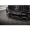 Maxton Design spoiler pod přední nárazník pro Mercedes GLB X247 GLB 35 AMG, černý lesklý plast ABS