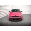 Maxton Design spoiler pod přední nárazník ver.2 pro Volkswagen Scirocco Mk3, černý lesklý plast ABS