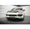 Maxton Design spoiler pod přední nárazník pro Porsche Cayenne Mk2, carbon-Look