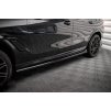 Maxton Design difuzory pod boční prahy pro BMW X6 M F96, černý lesklý plast ABS