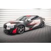 Maxton Design difuzory pod boční prahy ver.2 pro Audi S8 D4, černý lesklý plast ABS