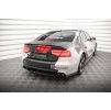 Maxton Design středový spoiler pod zadní nárazník pro Audi S8 D4, černý lesklý plast ABS