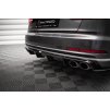 Maxton Design vložka zadního nárazníku pro Audi S8 D5, černý lesklý plast ABS