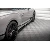 Maxton Design difuzory pod boční prahy pro Bentley Continental GT Mk3, černý lesklý plast ABS