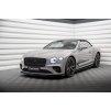 Maxton Design spoiler pod přední nárazník pro Bentley Continental GT Mk3, černý lesklý plast ABS