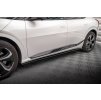 Maxton Design difuzory pod boční prahy pro Kia EV6 Mk1 GT-Line, carbon-Look