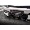 Maxton Design spoiler pod přední nárazník pro Kia EV6 Mk1 GT-Line, černý lesklý plast ABS