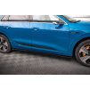 Maxton Design difuzory pod boční prahy pro Audi E-Tron Standard, černý lesklý plast ABS