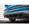 Maxton Design středový spoiler pod zadní nárazník s žebrováním pro Audi E-Tron, carbon-Look