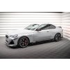 Maxton Design difuzory pod boční prahy s křidélky ver.2 pro BMW řada 2 G42 M240i, G42 M-Pack, černý lesklý plast ABS