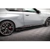 Maxton Design difuzory pod boční prahy s křidélky ver.2 pro BMW řada 2 G42 M240i, G42 M-Pack, černý lesklý plast ABS