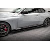 Maxton Design difuzory pod boční prahy pro BMW řada 2 G42 M240i, G42 M-Pack, carbon-Look