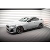 Maxton Design difuzory pod boční prahy pro BMW řada 2 G42 M240i, G42 M-Pack, carbon-Look