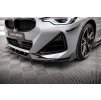 Maxton Design spoiler pod přední nárazník s křidélky ver.2 pro BMW řada 2 G42 M240i, G42 M-Pack, carbon-Look